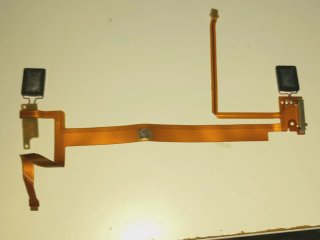 3DSXL Flex cables altavoz, sensor luz, regulador