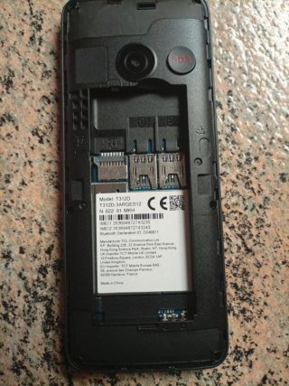 Móvil TCL 4042S Onetouch Negro