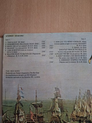 Disco vinilo Trafalgar de Bee Gees (1971)