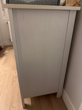 Cómoda Ikea Blanca Madera 3 cajones
