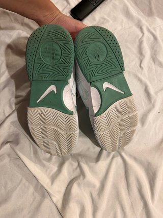 Zapatillas Nike Padel Tenis Blancas Verdes