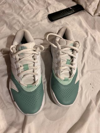 Zapatillas Nike Padel Tenis Blancas Verdes