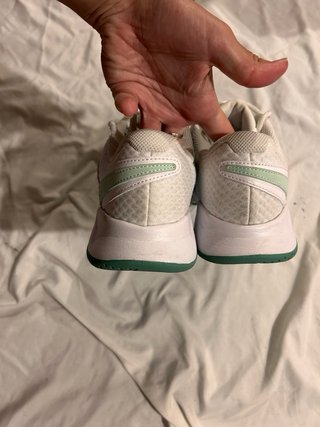 Zapatillas Nike Padel Tenis Blancas Verdes