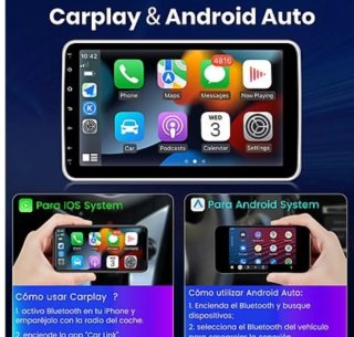 Pantalla Coche Táctil 10.1" Essgoo 1 Din