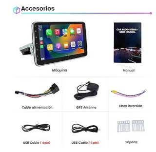 Pantalla Coche Táctil 10.1" Essgoo 1 Din