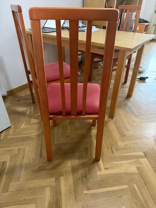 Sillas de comedor de madera (juego de 3)