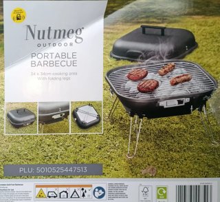 Barbacoa portátil sin estrenar