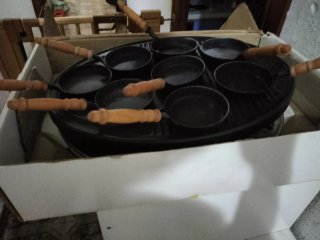 Plancha grill y crepera 2 en 1