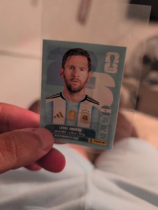 Cromos Lionel Messi Mundial 2023