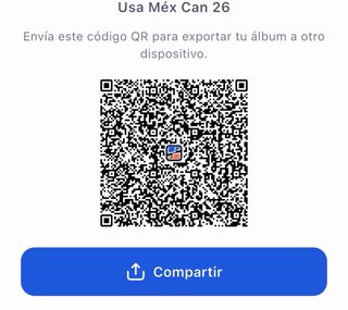 Cambio cromos mundial 2026