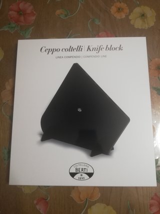 Set Coltelli Berti Compendio 6 Pezzi + Ceppo