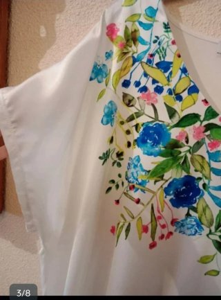 Blusa mujer estampado floral