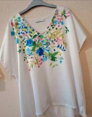 Blusa mujer estampado floral