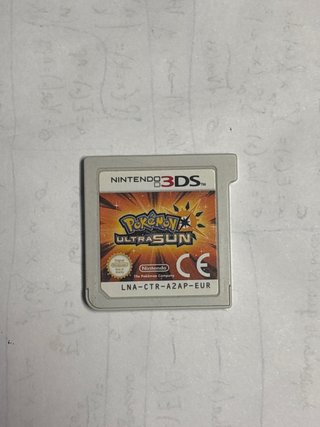 Pokemon Ultrasun Nintendo 3DS Cartucho