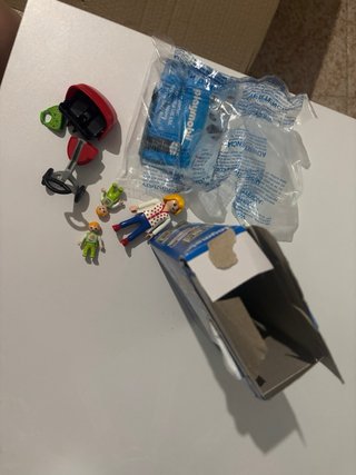 Playmobil barbacoa y figuras