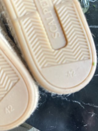 Alpargatas scalpers Beige Hombre