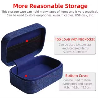 Estuche de tela para auriculares NiceHCK