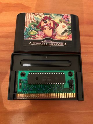 Taz Mania Mega Drive Completo