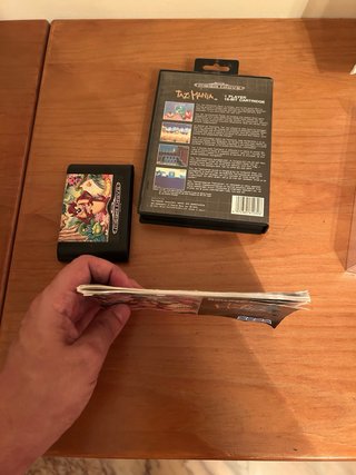Taz Mania Mega Drive Completo