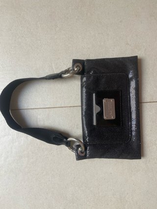 Bolso Emporio Armani Fiesta Negro/Plata