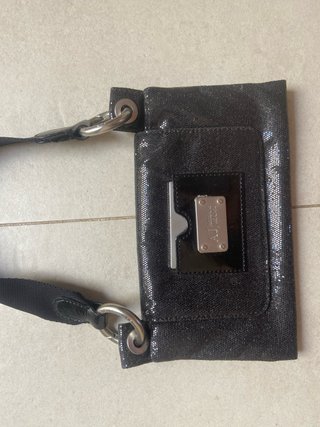 Bolso Emporio Armani Fiesta Negro/Plata