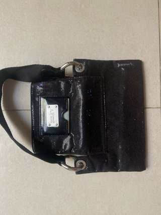 Bolso Emporio Armani Fiesta Negro/Plata