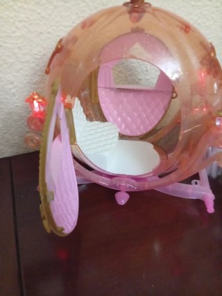 Carroza Princesa Cenicienta con Caballo Blanco