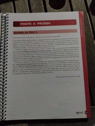 Enlace. Dosier de Lengua castellana. Bachillera...