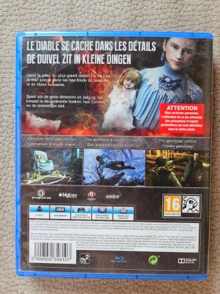 Sherlock Holmes The Devil's Daughter gioco PS4
