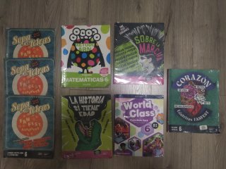 Libros 6 primaria Pablo VI