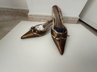 Zapatos Aura Blanc Azul