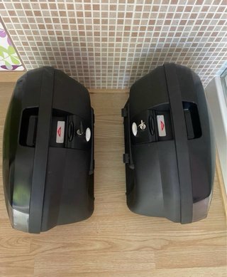 Maletas laterales y herrajes Givi Yamaha FZ6