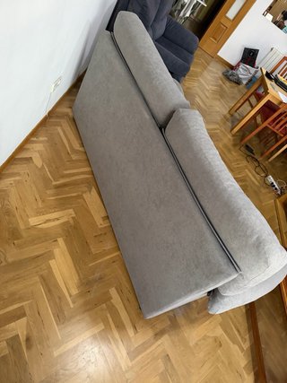 Sofá 2 plazas gris