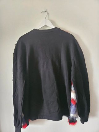 Sudadera Zara multicolor con pelo sintético