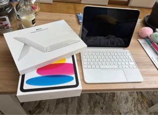 iPad 10ª Gen 64GB Blanco + Teclado