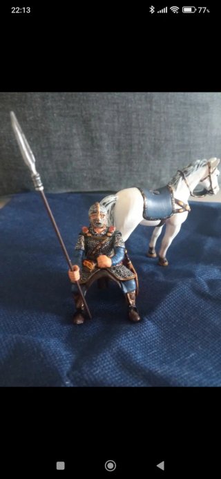Figura de plomo Rey Raedwald