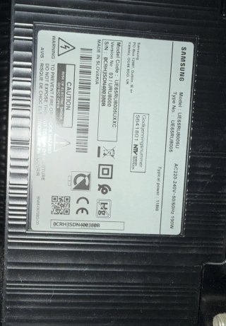 Televisión Samsung Rota 65 "