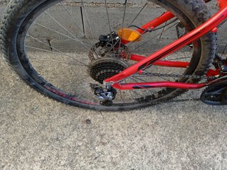 Bicicleta MTB 27,5 Roja