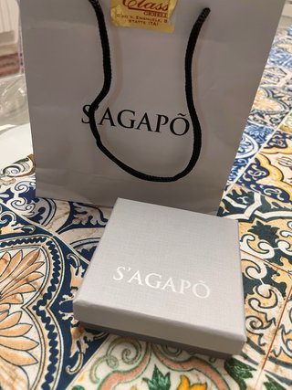 Collana S'Agapò quadrifoglio argento