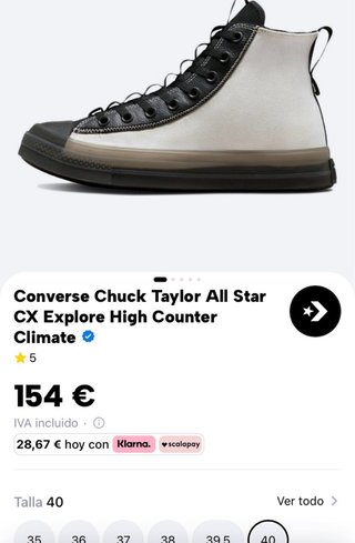 Botas Converse Chuck Taylor All Star