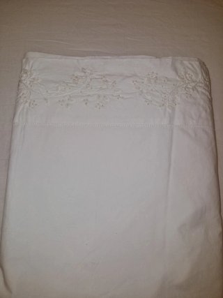 Sabana Zara Home con cenefa bordada