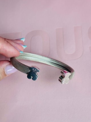 Pulsera Tous Semirrígida Malla Oso