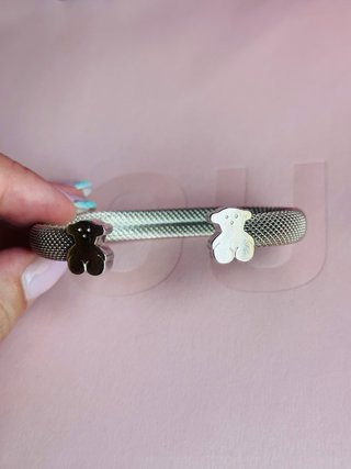 Pulsera Tous Semirrígida Malla Oso