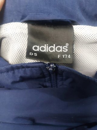Chándal Adidas Azul y Naranja vintage
