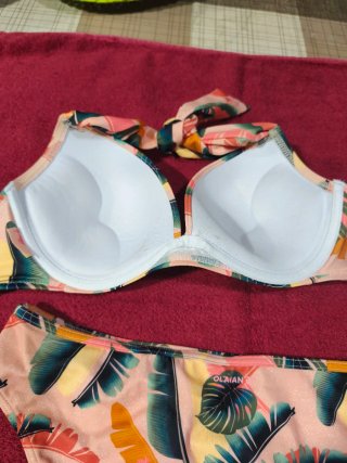 Bikini Decathlon Estampado Tropical