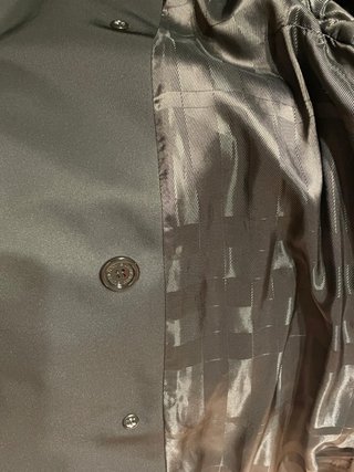 Gabardina Burberry T.46 Negra