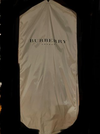 Gabardina Burberry T.46 Negra