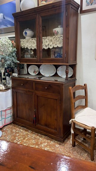 Alacena / Vitrina Madera Maciza