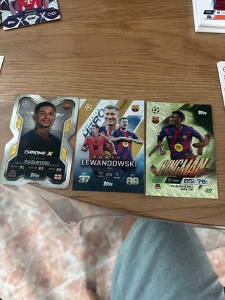 Cromos fútbol Topps Champions League Acepto oferts