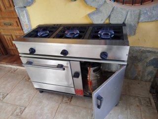Cocina Industrial Gas Butano